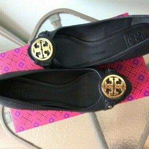 Tory Burch peep toe shoe